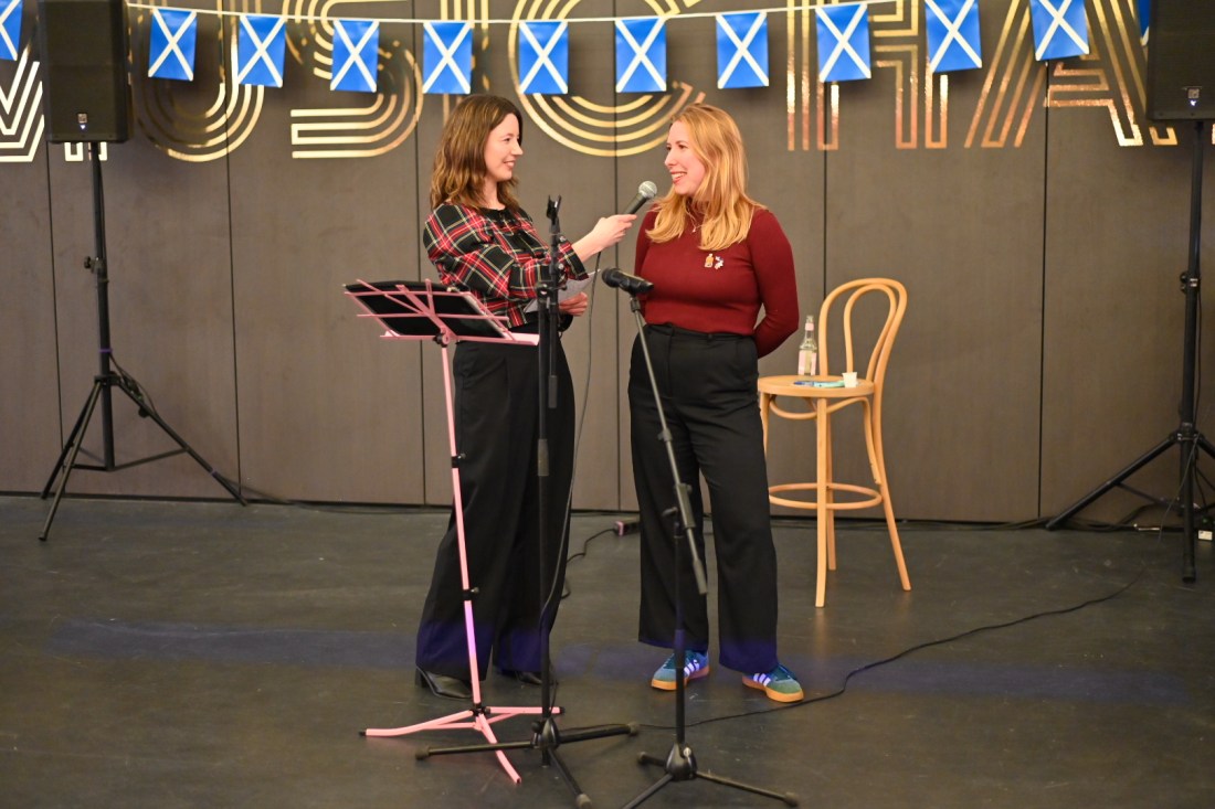 Hosting the Scottish Government in Germany's Scottish Connections Burns Night in Berlin.